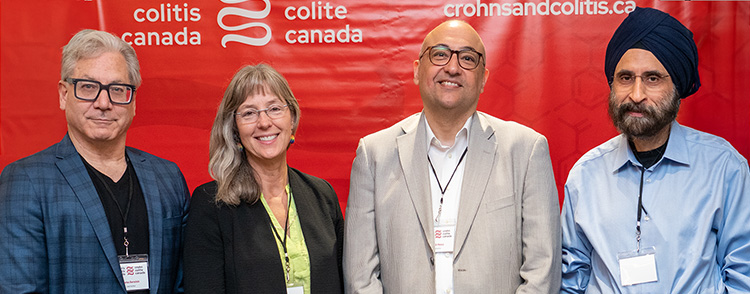 Advocacy awareness builders at IBD Report Launch in Calgary