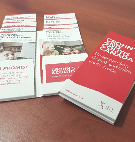 Crohn's and Colitis Canada brochures