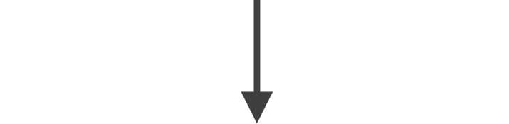 An arrow indicating next step