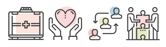 images depicting helping healthcare