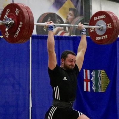 Chris DiGiovanni weightlifting
